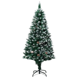 vidaXL Sapin de Noël 150 cm avec Pommes de Pin