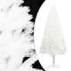 vidaXL Arbre de Noël artificiel aiguilles réalistes blanc 120 cm - TU