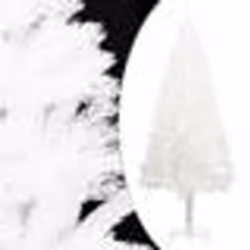 vidaXL Arbre de Noël artificiel aiguilles réalistes blanc 210 cm - TU