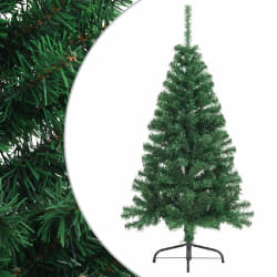 vidaXL Sapin artificiel moitié - Vert 150 cm