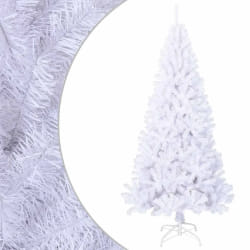vidaXL Arbre de Noël - Blanc 210 cm