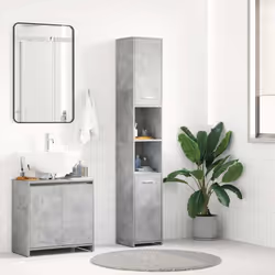 Avec cette armoire de salle de bain, vous pouvez créer un espace de rangement supplémentaire pour votre salle de bain avec un ...