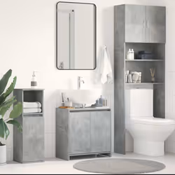 Avec cette armoire de salle de bain, vous pouvez créer un espace de rangement supplémentaire pour votre salle de bain avec un ...