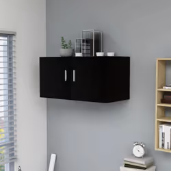 Description générale Cette solide armoire murale est conçue pour être un point de mire de votre pièce avec un design tendance ...