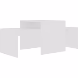 Ajoutez une touche d'élégance à votre maison avec notre élégante table basse. Cet ensemble de table est fabriqué à partir d'a ...
