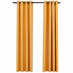 Nos rideaux occultants à l’aspect de lin conviennent à tout intérieur, comme votre salon, chambre à coucher, espace bureau et ...