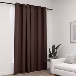 Nos rideaux occultants à l’aspect de lin conviennent à tout intérieur, comme votre salon, chambre à coucher, espace bureau et ...