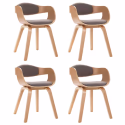 VidaXL 3054822, Coton, Polyester, Bois, 490 mm, 515 mm, 715 mm, 40 cm, 39 cm