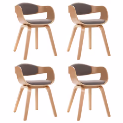 VidaXL 3054823, Coton, Polyester, Bois, 490 mm, 515 mm, 715 mm, 40 cm, 39 cm