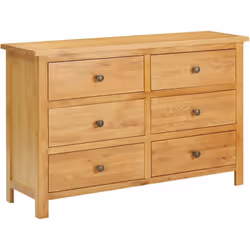 Donnez un air de charme rustique à votre décoration intérieure avec notre grande commode. Cette commode est en bois de chêne  ...