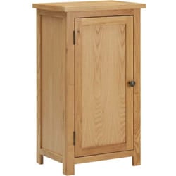 Armoire 45x32x85 Cm Bois De Chêne Massif Vidaxl