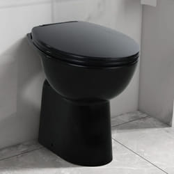 Vidaxl - Toilette sans bord fermeture douce 7 cm Hauteur d'élévation