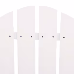 VidaXL 310067 chaise d'extérieur Terrace Siège rembourré Bois de pin Blanc - Vue supplémentaire 5