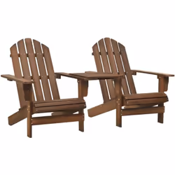 Détendez-vous dans le jardin ou sur la terrasse dans notre confortable chaise Adirondack ! Notre chaise de jardin, fabriquée  ...
