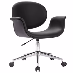 VidaXL 3054824, 1 pièce(s), Coton, Simili-cuir, Métal, Noir