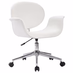 VidaXL 3054825, 1 pièce(s), Coton, Simili-cuir, Métal, Blanc