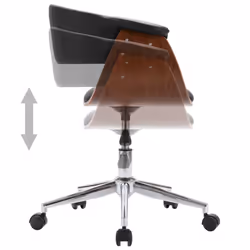 VidaXL 3054830 chaise et fauteuil de bureau - Vue supplémentaire 4