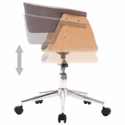 VidaXL 3054835 chaise et fauteuil de bureau - Vue supplémentaire 5