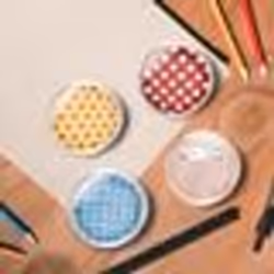 vidaXL Kit de badges à bouton avec épingles 100 sets Acrylique 37 mm