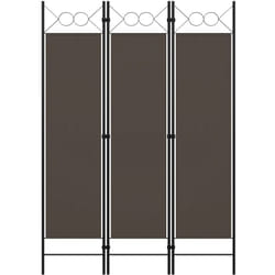 vidaXL Cloison de séparation 3 panneaux Anthracite 120x180 cm