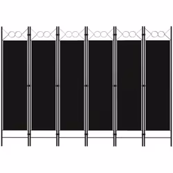 Notre cloison de séparation autoportante et pratique à 6 panneaux peut être utilisée comme cloison, écran d'intimité ou pour ...
