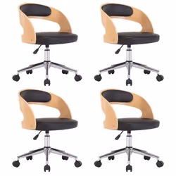 VidaXL 3054918, Simili-cuir, mousse, Métal, Bois, 480 mm, 530 mm, 66,5 cm, 74,5 cm, 45,5 cm