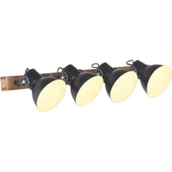 Vidaxl - Lampe murale industrielle Noir 90x25 cm E27