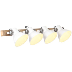 Vidaxl - Lampe murale industrielle Blanc 90x25 cm E27