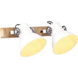 Lampe murale industrielle Blanc 45x25 cm E27 Vidaxl