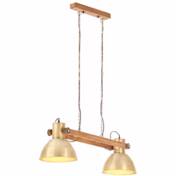 Cette lampe suspendue, avec une longueur totale de 109 cm et un diamètre de 29 cm de chaque abat-jour, est définitivement un  ...