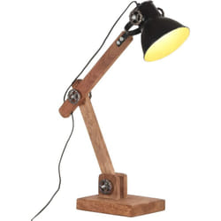Vidaxl - Lampe de bureau industrielle Noir Rond 58x18x90 cm E27