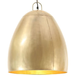 Vidaxl - Lampe suspendue industrielle 25 w Laiton Rond 42 cm E27