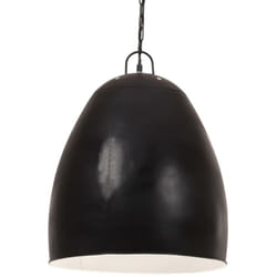 Vidaxl - Lampe suspendue industrielle 25 w Noir Rond 42 cm E27