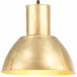 Cette lampe suspendue, avec une longueur totale de 132 cm et un diamètre de 28,5 cm de l'abat-jour, est définitivement un poi ...