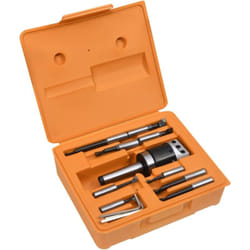 Jeu d'outils d'alésage 15 pcs 50 mm Tête d'alésage MT3-F1-12 Vidaxl
