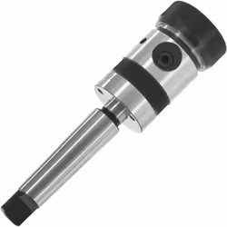 Transformez votre fraise sur établi ou votre tour en machine à tarauder avec cet appareil. Cet ensemble comprend un mandrin d ...