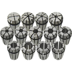 Douilles de serrage ER11 13 pcs Ensemble d'outils de tournage Vidaxl