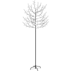 Vidaxl - Sapin de Noël 220 led blanc froid Cerisier en fleurs 220 cm