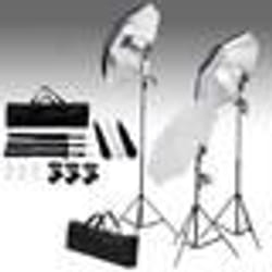 vidaXL Kit de studio photo avec ensemble d'éclairage et toile de fond - TU