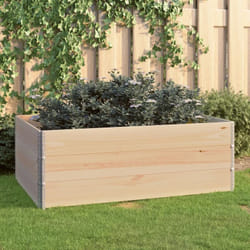 Vidaxl - Jardinières surélevées 3 pcs 100x150 cm Bois de pin solide