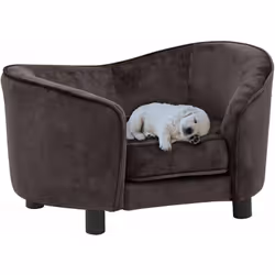 Ce canapé pour chien est sûr de gagner le cœur de votre animal de compagnie ! Votre ami à fourrure sera fier d’avoir son prop ...