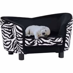 Ce canapé pour chien est sûr de gagner le cœur de votre animal de compagnie ! Votre ami à fourrure sera fier d’avoir son prop ...