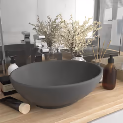 Description générale Notre lavabo de forme ovale, en céramique de première qualité, est un ajout élégant à toute salle de bai ...