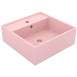 Notre lavabo de forme carré, en céramique de première qualité, est un supplément élégant à toute salle de bain, toilette ou c ...