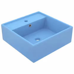 Notre lavabo de forme carré, en céramique de première qualité, est un supplément élégant à toute salle de bain, toilette ou c ...