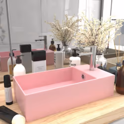 Notre lavabo de salle de bain ajoute une touche contemporaine à tout décor de salle de bain. Il est également adapté à la sal ...