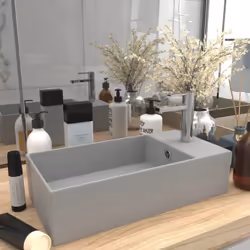 Notre lavabo de salle de bain ajoute une touche contemporaine à tout décor de salle de bain. Il est également adapté à la sal ...