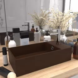 Notre lavabo de salle de bain ajoute une touche contemporaine à tout décor de salle de bain. Il est également adapté à la sal ...
