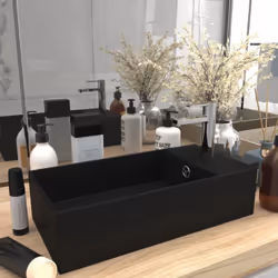 Description générale Notre lavabo de salle de bain ajoute une touche contemporaine à tout décor de salle de bain. Il est égal ...