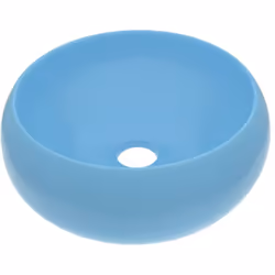 Notre lavabo de forme ronde, fait de céramique de première qualité, est un supplément élégant et intemporel à tout salle de b ...